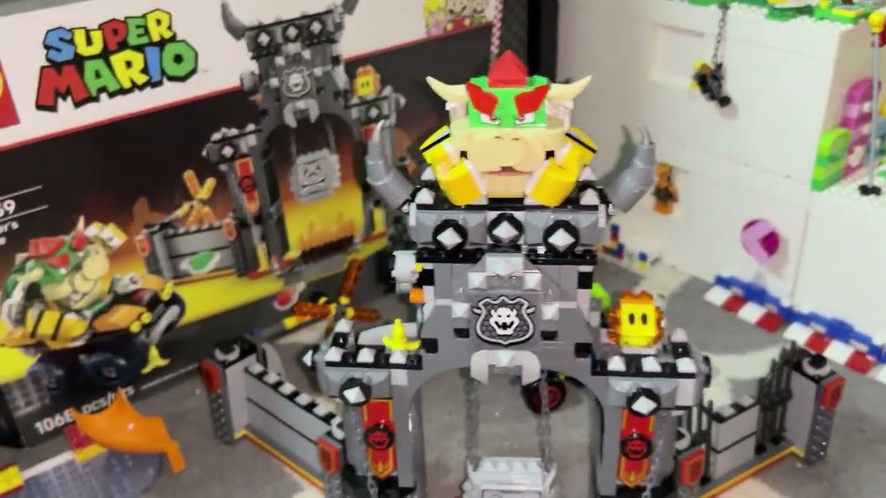 LEGO Super Mario Kart: Bowser's Castle (Set 72039) Review - YouTube