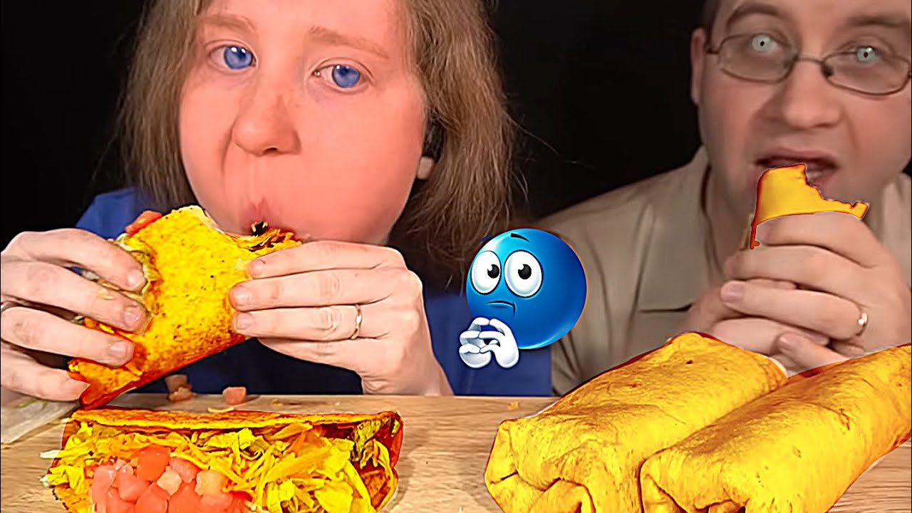 Songbyrd Asmr and Chuck eating the NASTIEST stuff😭😵.