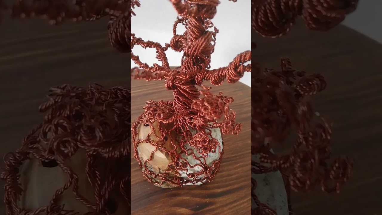 Gránit Fa Fém Drótfa Dekoráció | KGdesign.hu