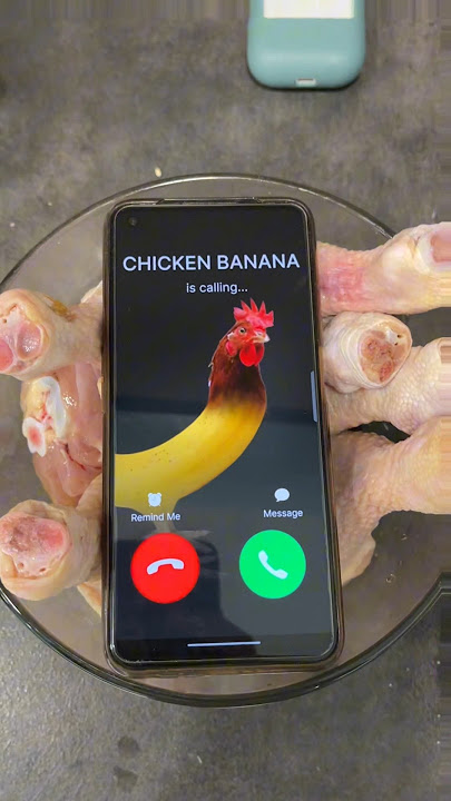 CHICKEN BANANA IS CALLING KING BRICK!