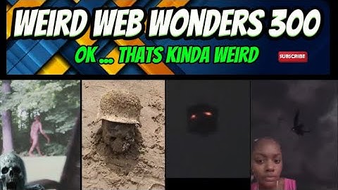 weird web wonders 300