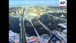 Just as the Red River began retreating from Fargo's hastily fortified levees, the city's tired resid