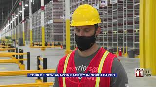 News   Tour of new Amazon facility in North Fargo   September 16, 2021