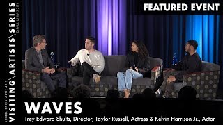 Trey Edward Shults, Director with Actors:  Kelvin Harrison Jr. & Taylor Russell I DePaul VAS