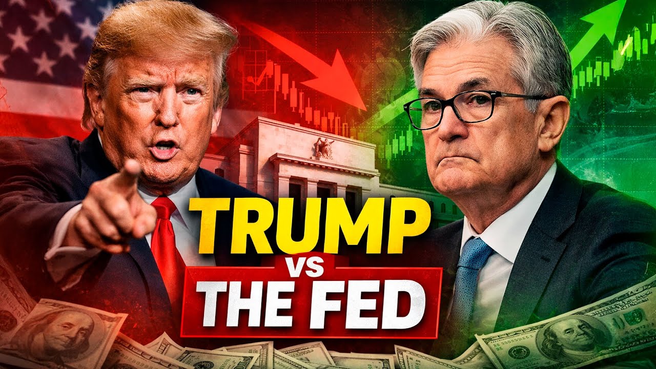 Trump vs The Fed: The Power Struggle That Could Reshape America’s Economy
