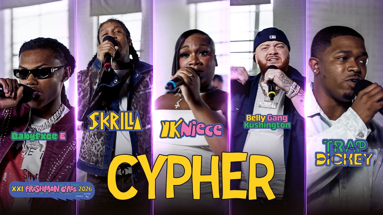2026 XXL Freshman Cypher With Trap Dickey, YKNiece, Skrilla, Babyfxce E and Belly Gang Kushington