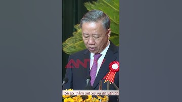 Nghe Tổng Bí thư, Chủ tịch nước Tô Lâm phát biểu tại buổi lễ #antv #shorts #tintuc #tongbithutolam