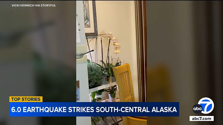 6.0 magnitude earthquake strikes northwest of Anchorage, Alaska, USGS says