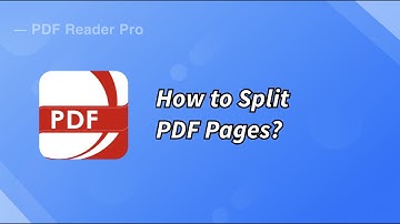 How to Split PDF Pages? |#PDFReaderPro