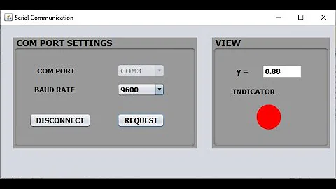 Serial Communication || How to read serial port data and monitor the state of a value received