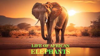 African Elephants: Earth's Giants | 4K Documentary #elephant
