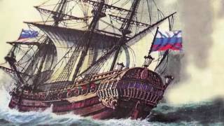 1667 ГОД - ФРЕГАТ &quot;ОРЕЛ&quot; Первый русский военный парусный корабль