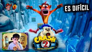 ¿Es un juego más difícil?... Mí aventura en CRASH BANDICOOT 2 💀| #2🔥