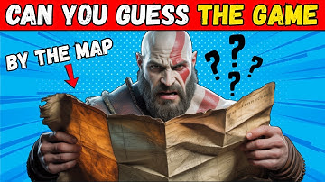 GUESS THE GAME! BY THE MAP ONLY 🗺️ VIDEO GAME QUIZ