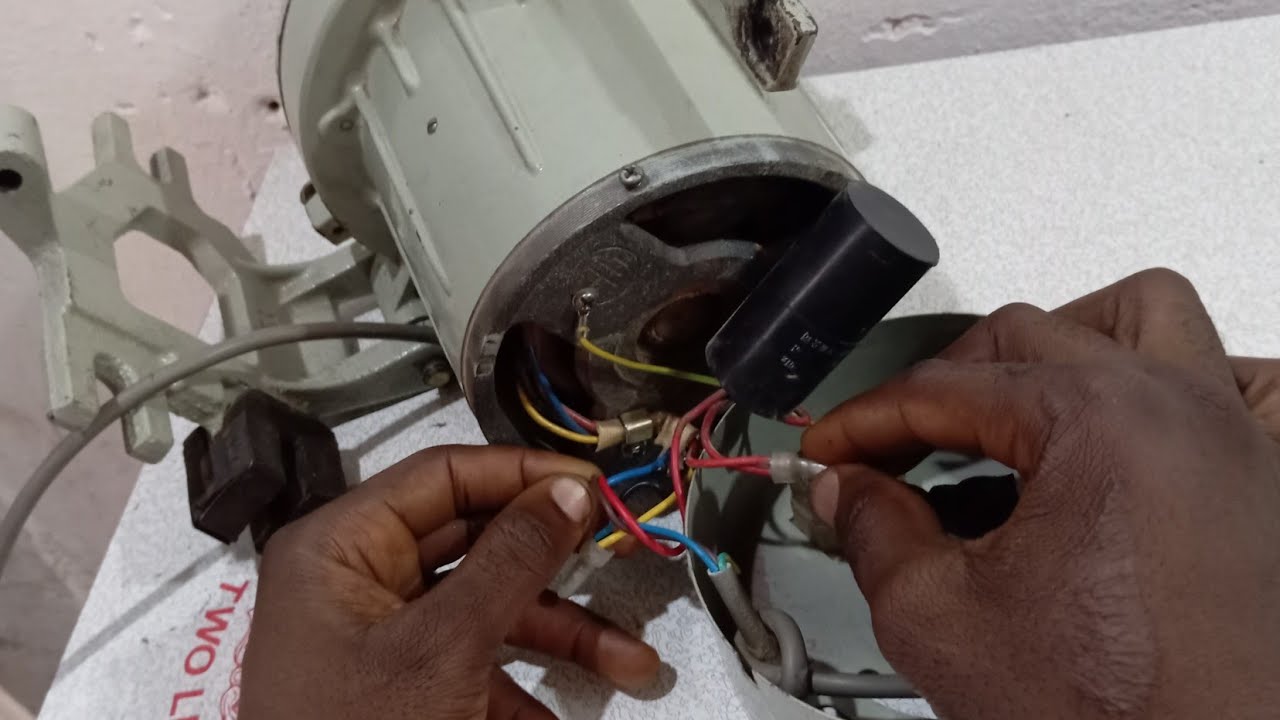 How to Change Rotation for an Industrial Sewing Machine Clutch Motor  #sewingmachine #sewingrepair 