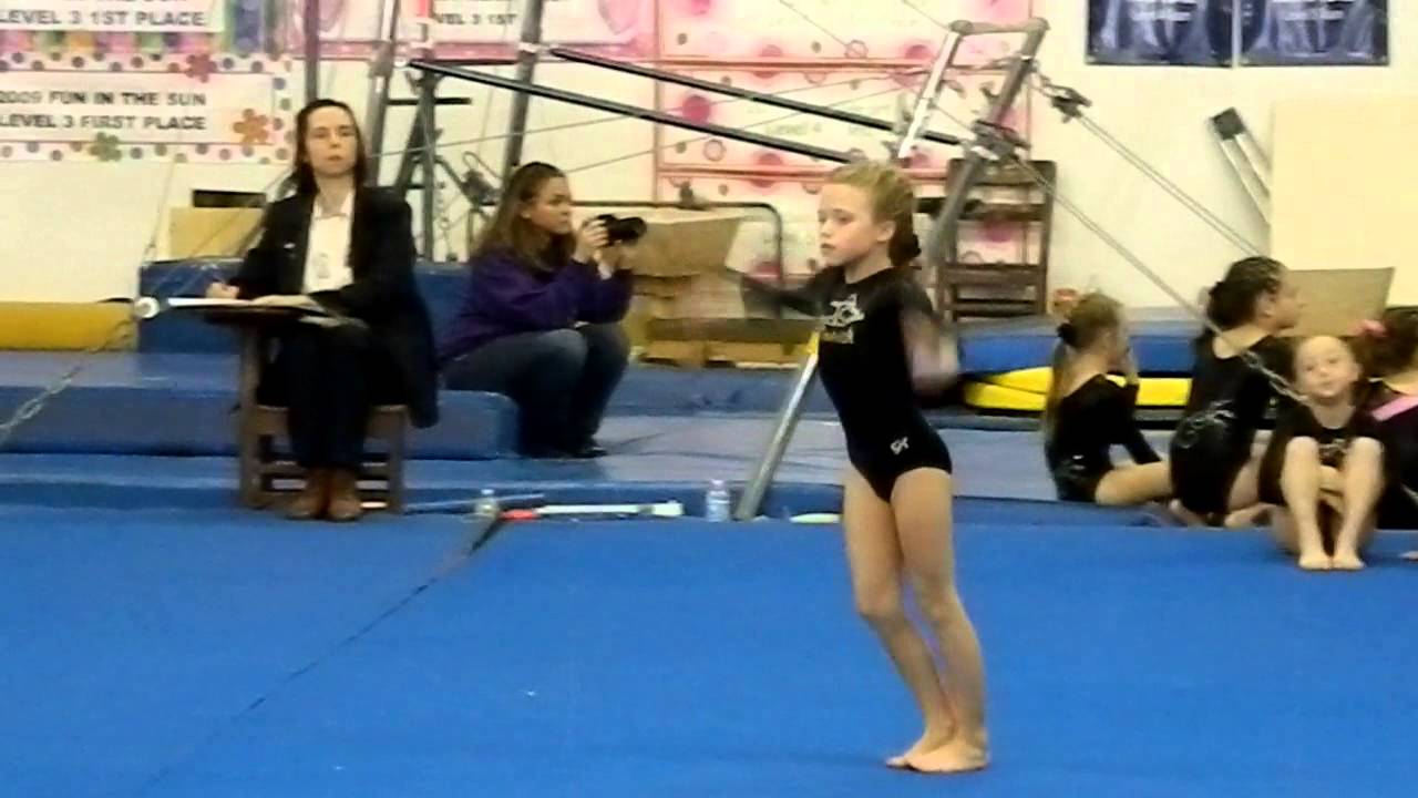 Level 3 Gymnastics Floor Routine 9 2 Score Youtube