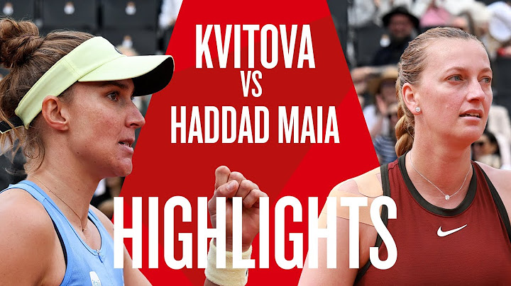 Petra Kvitova v Beatriz Haddad Maia Highlights | HSBC Championships 2025 | LTA