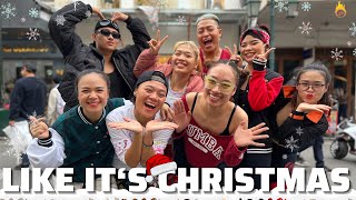 LIKE IT’S CHRISTMAS - Jonas Borthers| Zumba Choreo | US Pop| by Vũ Nhung