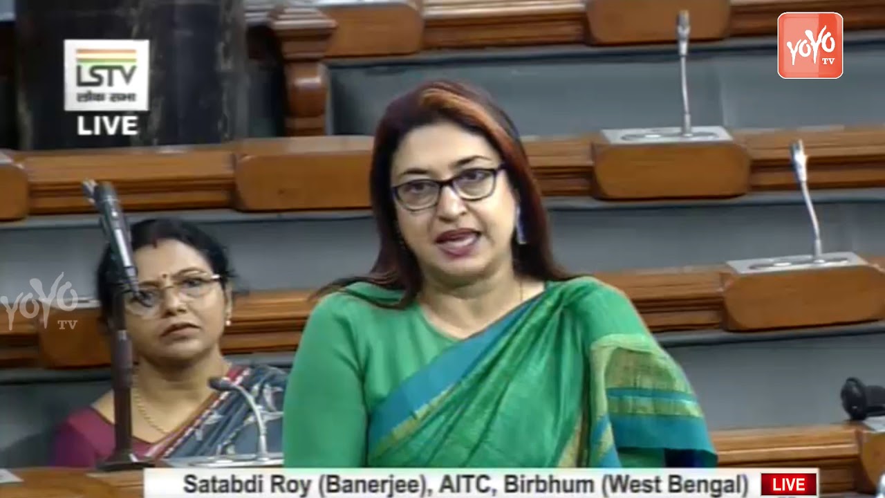 AITC | Satabdi Roy (Banerjee) Powerful Speech in Lok Sabha | Birbhum ...