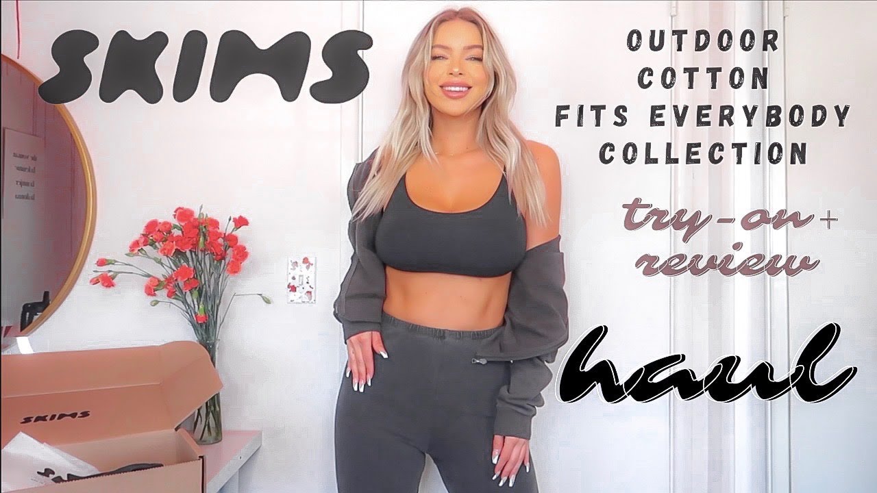 SKIMS TRY-ON HAUL  Fits Everybody, Outdoor, + Cotton Collection 