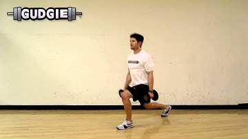 Reverse lunge to dumbbell bicep curl to shoulder press