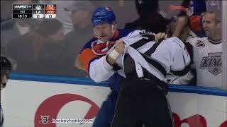 Jordan Nolan vs Matt Carkner Nov 14, 2013