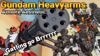 Armory Aesthetic - Gundam Heavyarms \u0026 Family - History, Weapons \u0026 Lore