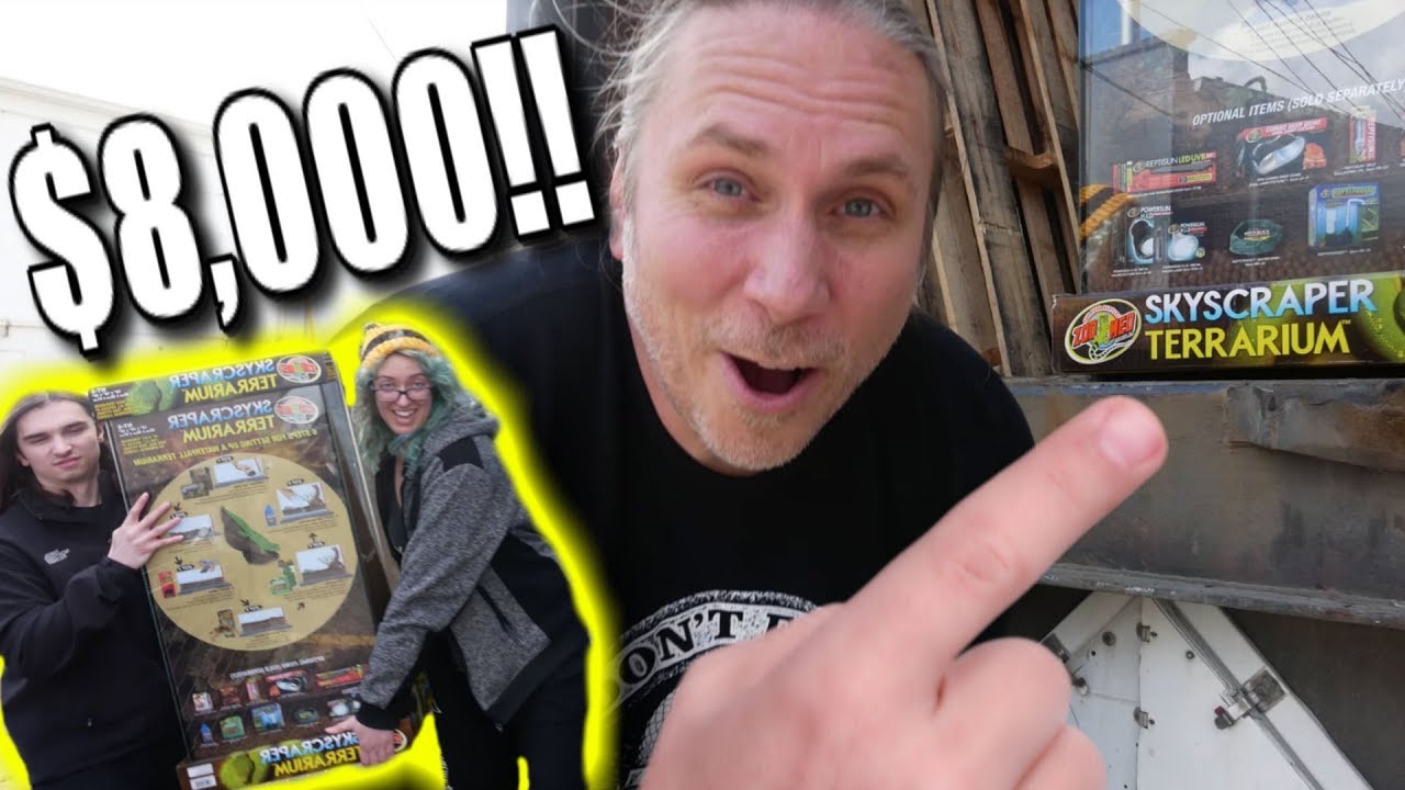 vlogs in spanish THEY SENT ME $8000 of FREE REPTILE CAGES!! | BRIAN BARCZYK