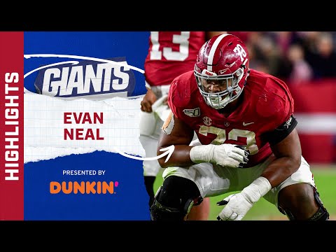 HIGHLIGHTS: Giants Draft Alabama OL Evan Neal