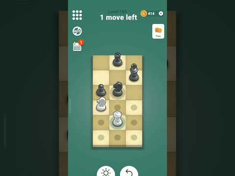 Level 183♟️pocket chess challenge in 2 mate #poketchess #chess #king #checkmat #challenge #shorts