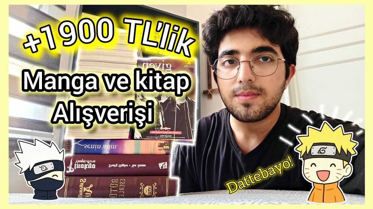 💫+1900 TL'LİK MANGA ALIŞVERİŞİ💫 BİR TANE DE KİTAP
