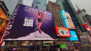 New York City LIVE Manhattan Shakira Performance in Times Square (March 26, 2024) screenshot 3