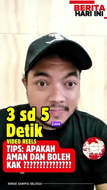 3 sd 5 Detik VIDEO REELS, Apakah Aman dan Boleh? #facebook #fbpro #reelsfacebook #reelsvideo #fb