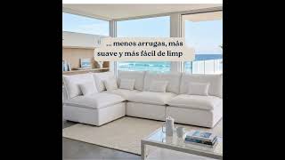 El Sofá de Lino Perfecto: Estilo, Confort para disfrutar en tu casa | Balmihome