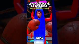 Crazy Banana Kid KO Boxing 1v1….😭😭🥀 #gymclassvr #fypシ゚viralシ #vrboxing #funny #gaming #vr