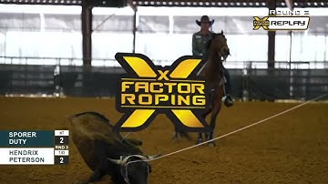 Tyler Wade and Travis Graves vs. Brenten Hall and Paden Bray | Monday Night Match #7 | Team Roping