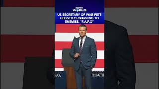 US News | US Secretary Of War Pete Hegseth’s Stern Warning To Enemies At Virgina Address