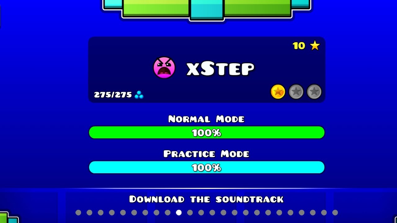 Xstep Completed level xstep completed 100% - YouTube