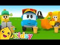 Leo the truck  the ice cream maker  kidsy  happy cartoons for kids