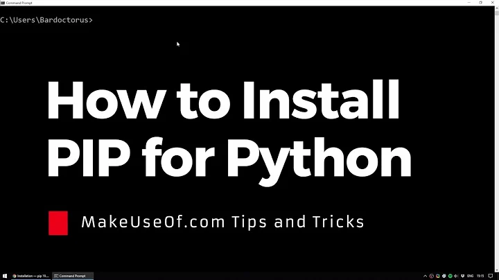 How to Install PIP for Python