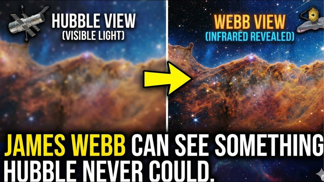 James Webb Can See Something Hubble Never Could - YouTube