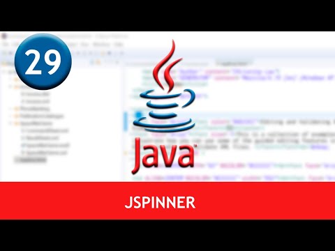 JSpinner Tutorial in Java with IntelliJ IDEA