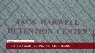Health experts pushing for more COVID-19 testing in state prisons