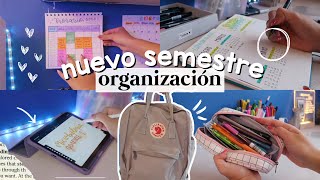 preparación de un nuevo semestre / organización  DanielaGmr ✨