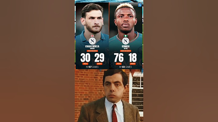 🇬🇪 Khvicha Kvaratskhelia stats for Napoli 🆚️ 🇳🇬 Victor Osimhen stats for Napoli.👀Now they're gone..💔