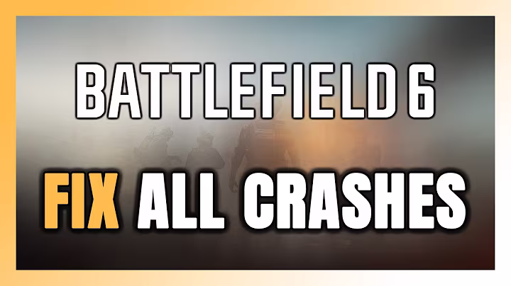 How to FIX Battlefield 6 Crashing, Freezing, Not Launching, Stuck & Black Screen