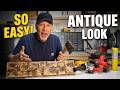 Make New Wood Look 100 Years Old With This Trick!