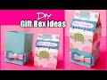 Diy gift box ideas i gift ideas i  how to make gift box