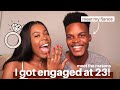 I GOT ENGAGED AT 23! | MEET MY FIANCE/BOYFRIEND | YOUNG AND MARRIED | I SAID YES