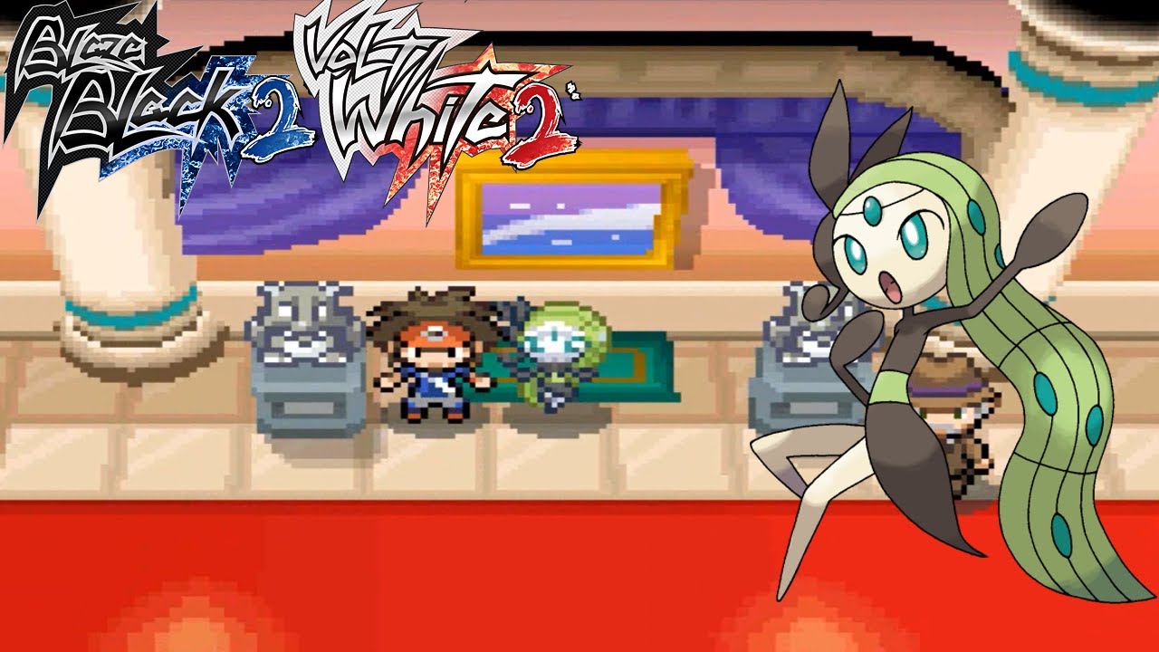 Legendary Encounter Meloetta in Pokemon Black and White 2 (HACK)